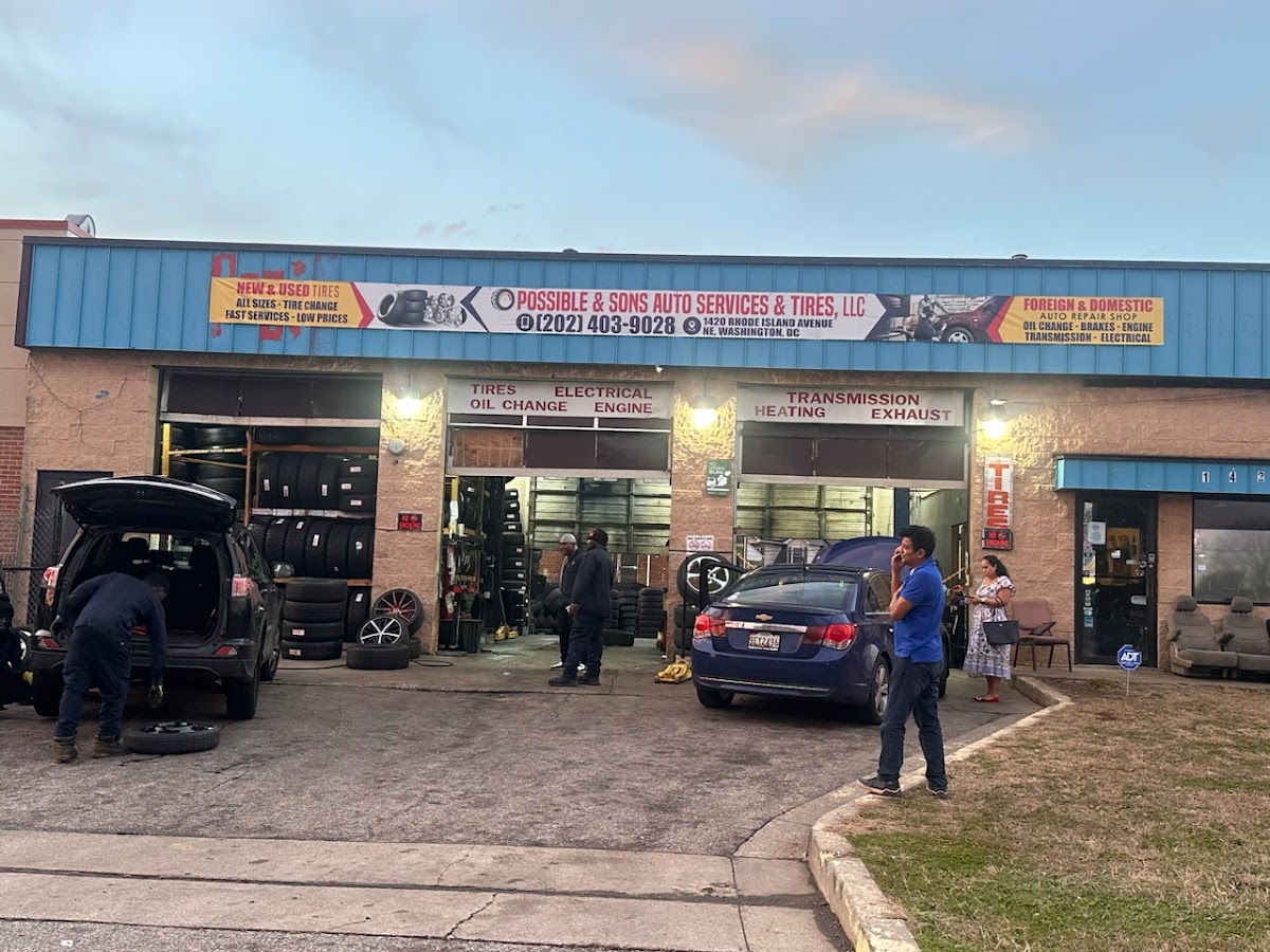 POSSIBLE & SONS AUTO SERVICES & TIRES LLC Tire Repair Shop photo