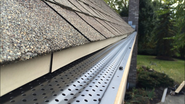 Gutter Guards Specialist. Construction Company photo
