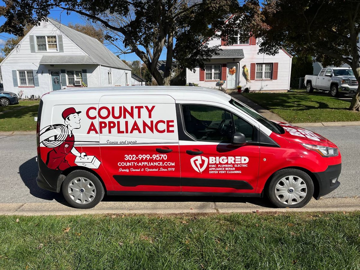 Business photo for County Appliance Service in Wyoming, DE
