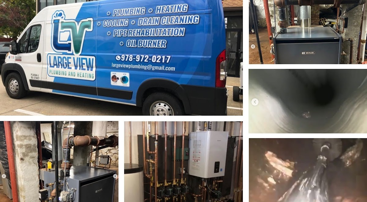 Business photo for Large View Plumbing & Heating in Peabody, MA