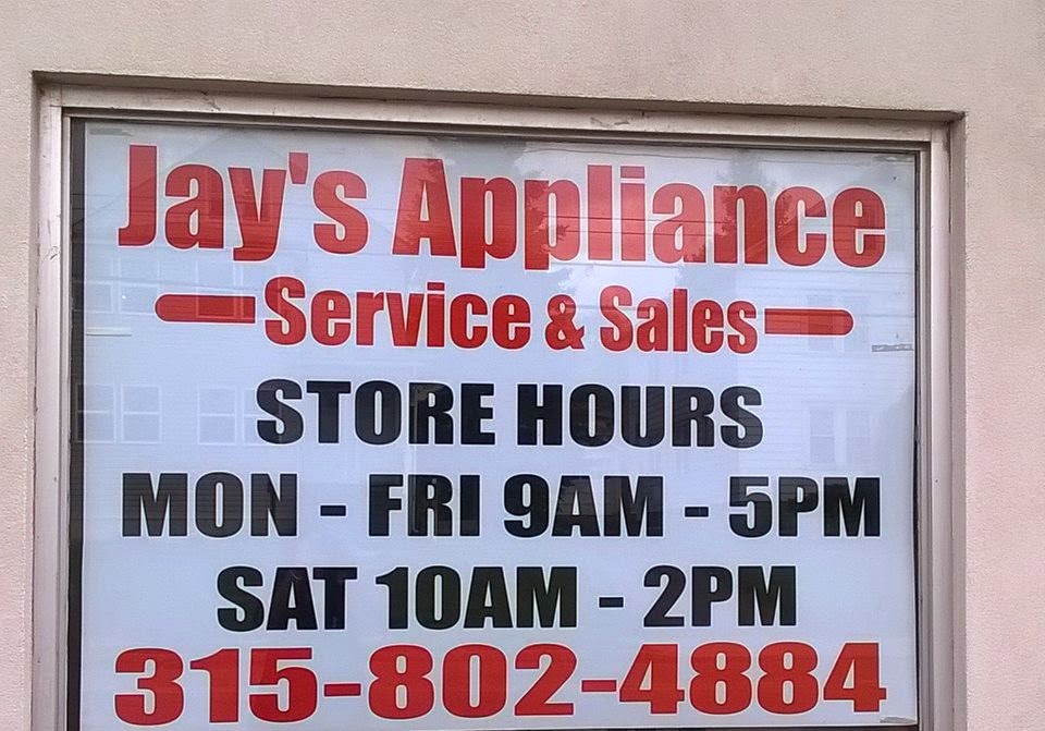 Business photo for Jay's Appliance in Syracuse, NY