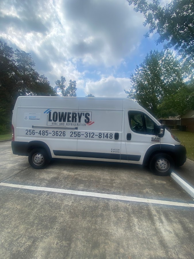 Business photo for LOWERY'S HVAC AND REFRIGERATION in Gadsden, AL