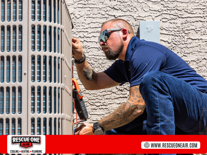 Business photo for Rescue One Air Cooling, Heating & Plumbing in Tempe, AZ
