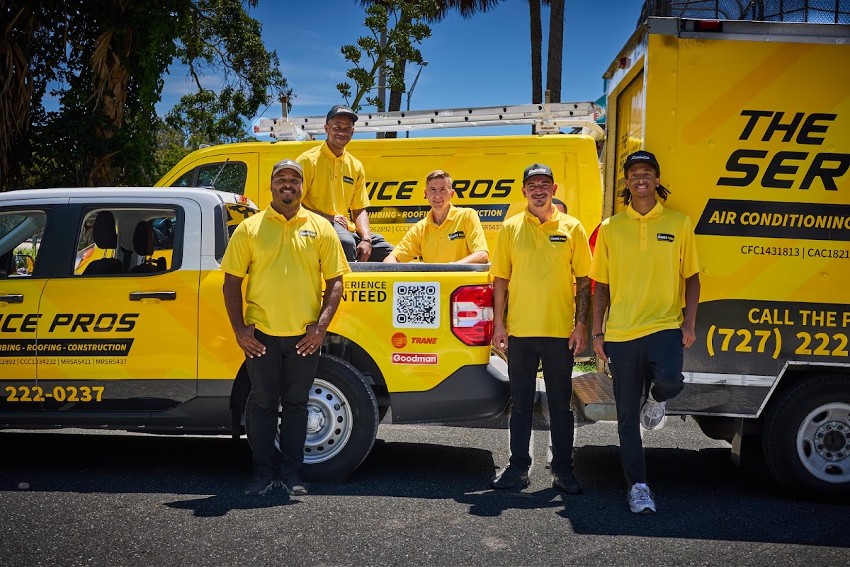 Business photo for The Service Pros AC Repair St Petersburg in St. Petersburg, FL