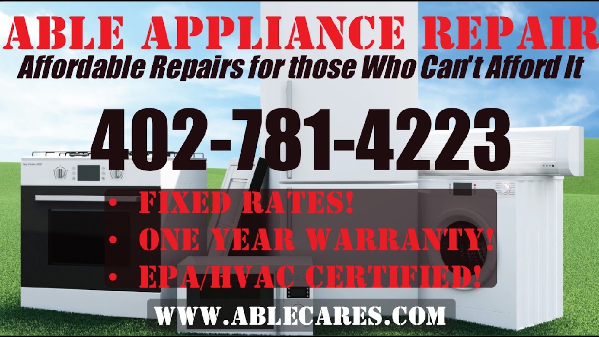 Able Appliance Repair Appliance Repair Service photo