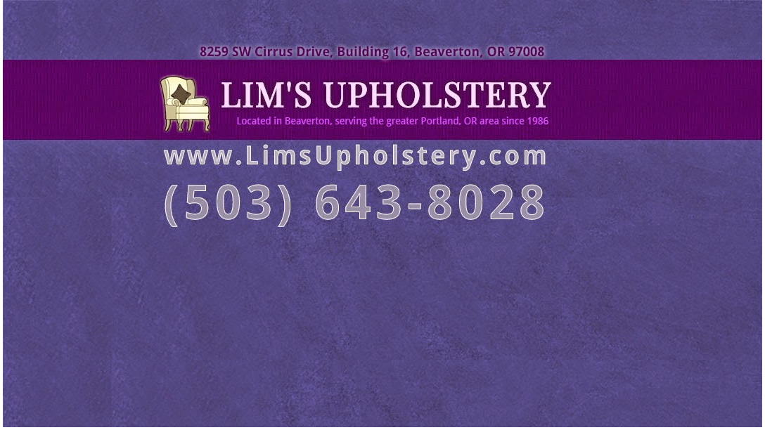 Lim's Upholstery Upholstery Shop photo