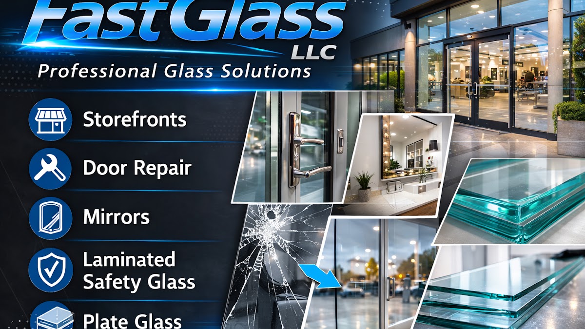 Fast Glass LLC Glass Repair Service photo