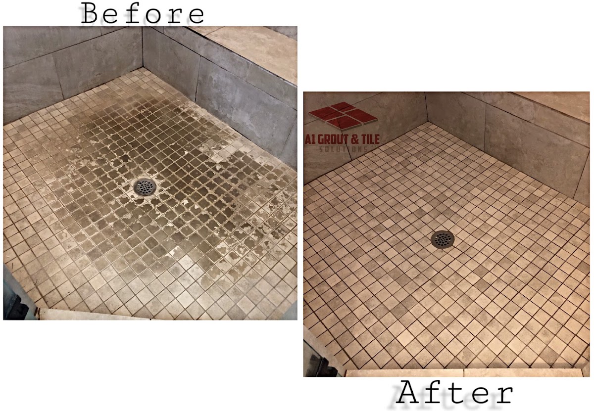 A1 Grout and Tile Solutions Tile Cleaning Service photo
