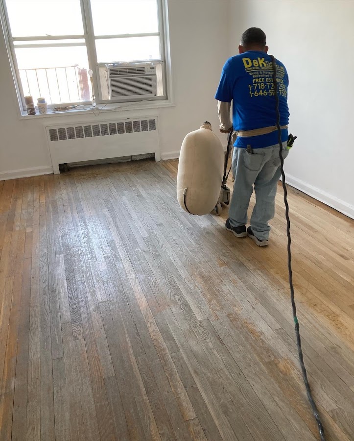 D & K Wood Floor Service, Repair & Installations Wood Floor Refinishing Service photo