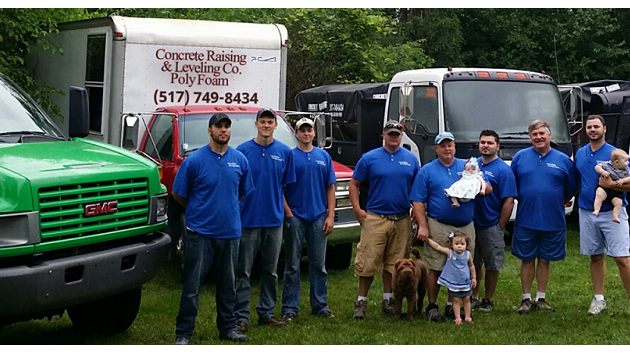 Concrete Raising and Leveling Michigan Concrete Contractor photo