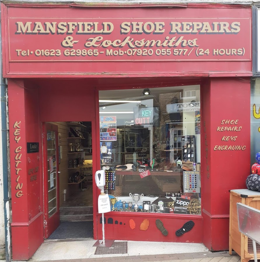 Mansfield Shoe Repairs Locksmiths & Engraving Shoe Repair Shop photo