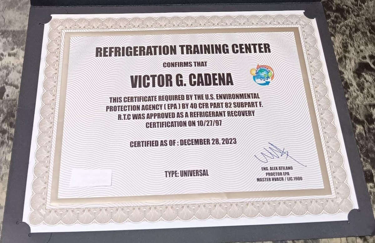 Cadena Appliances & Refrigeration Repair Refrigerator Repair Service photo