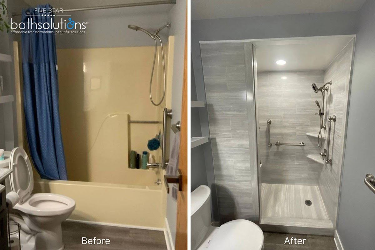 Five Star Bath Solutions of Richmond Bathroom Remodeler photo