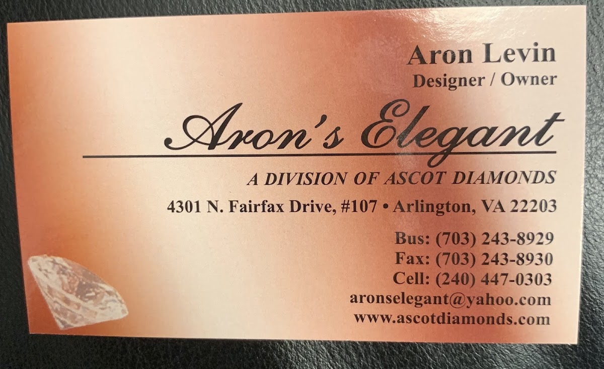 Arons Elegant Watch Repair Service photo