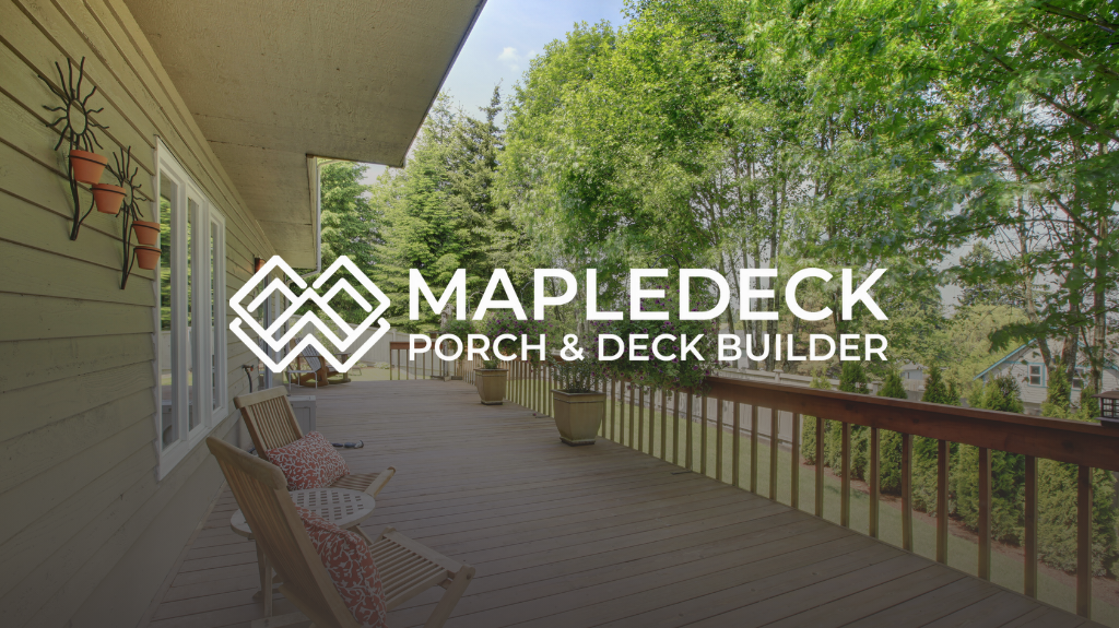 MapleDeck Porch & Deck Builder Deck Builder photo