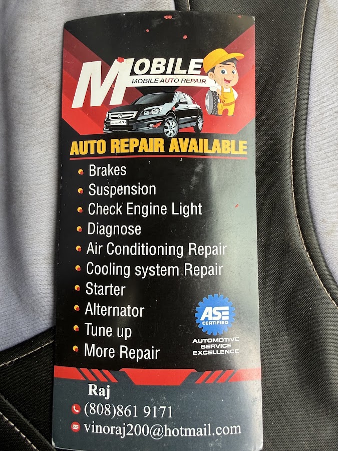 Raj mobile auto repair Auto Repair photo