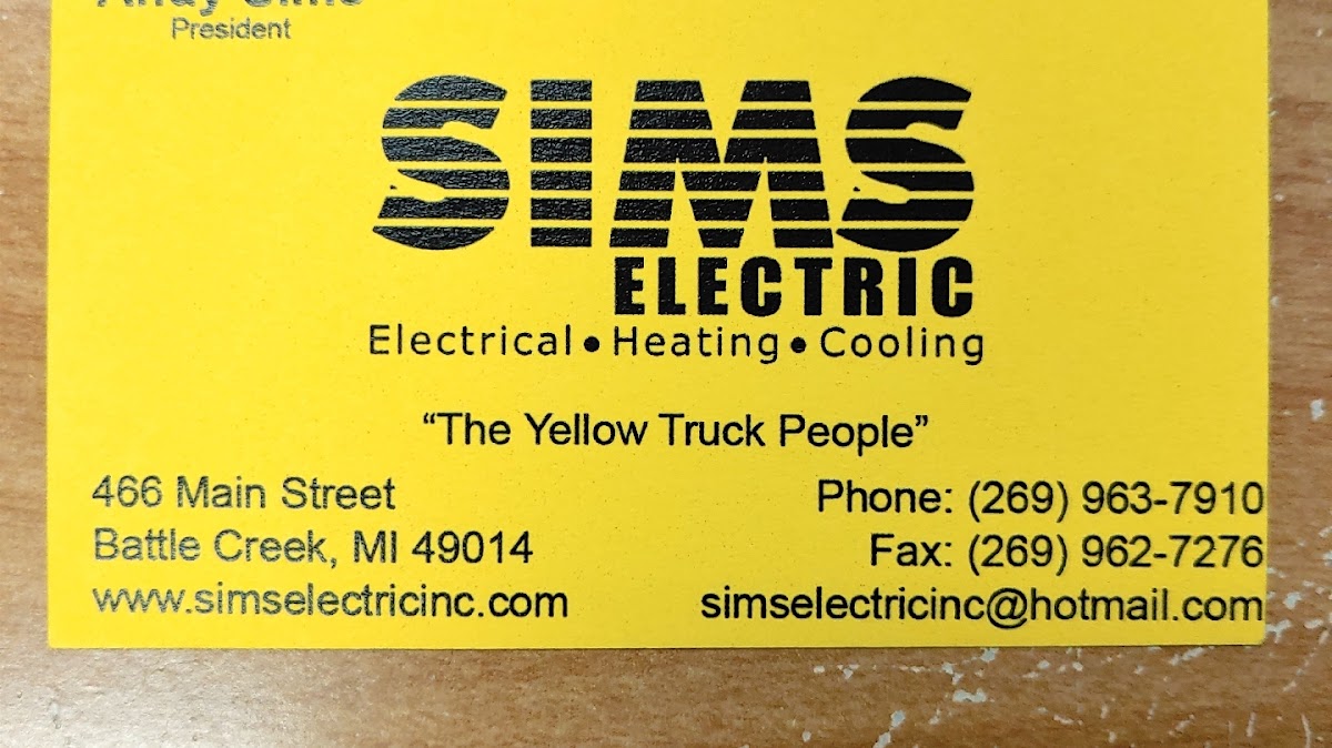 Sims Electric Plumber photo