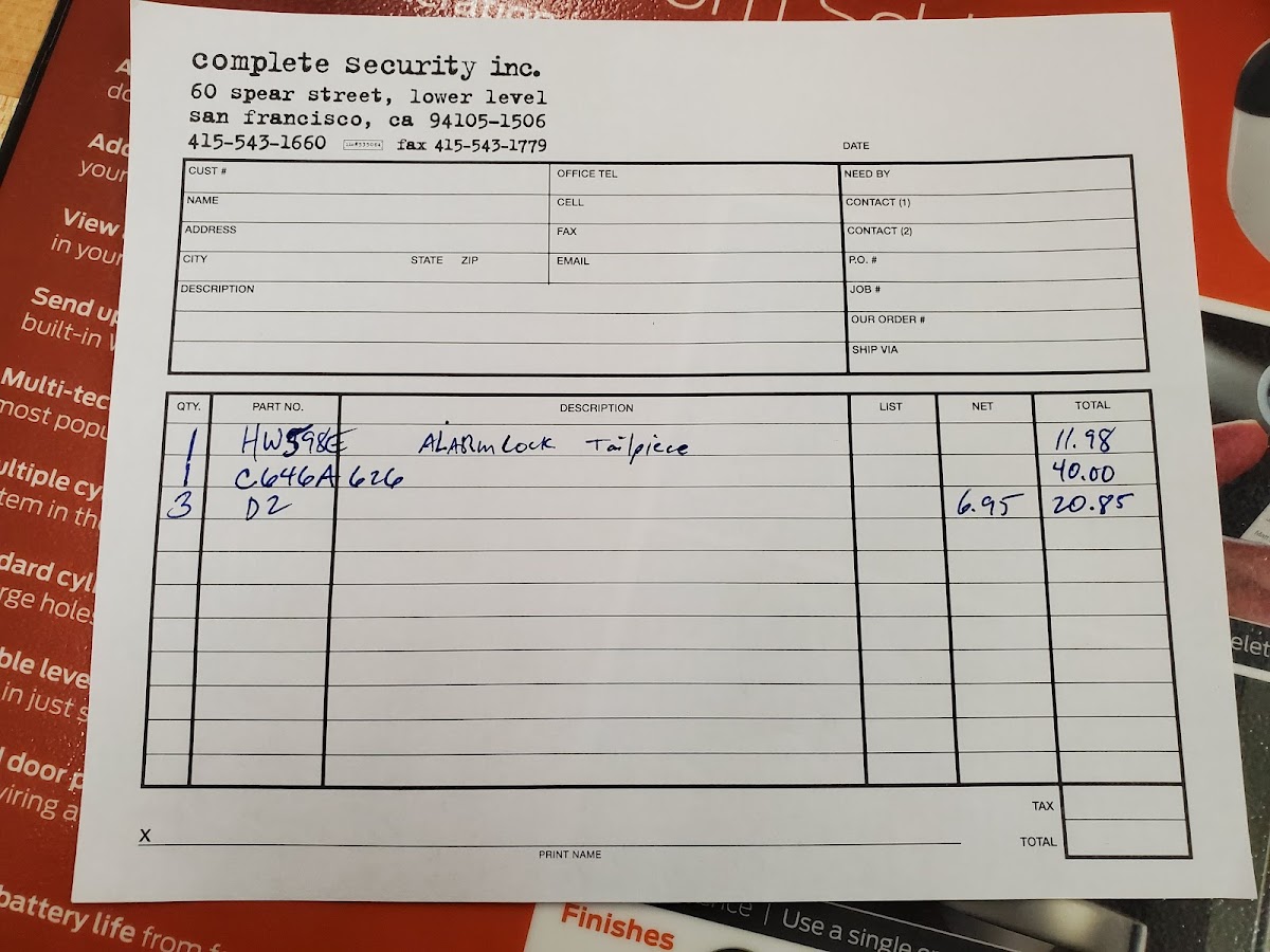Complete Security, Inc. photo