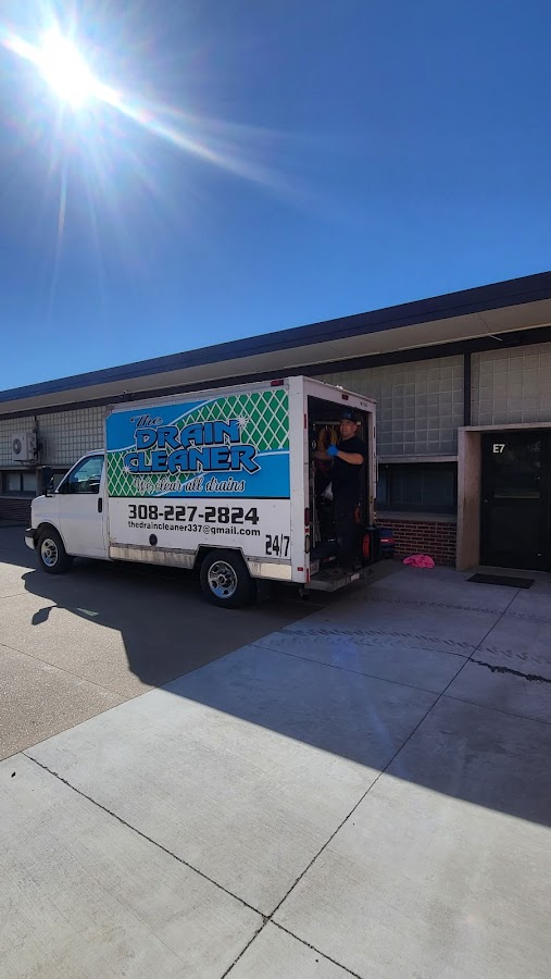 The Drain Cleaner.Drain And Sewer Cleaning. 24/7 Drain Cleaning. Plumber photo