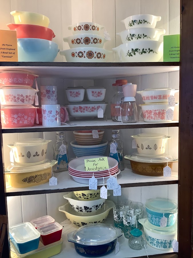 Cheryl Ann’s Attic Collection, Pyrex, FireKing photo