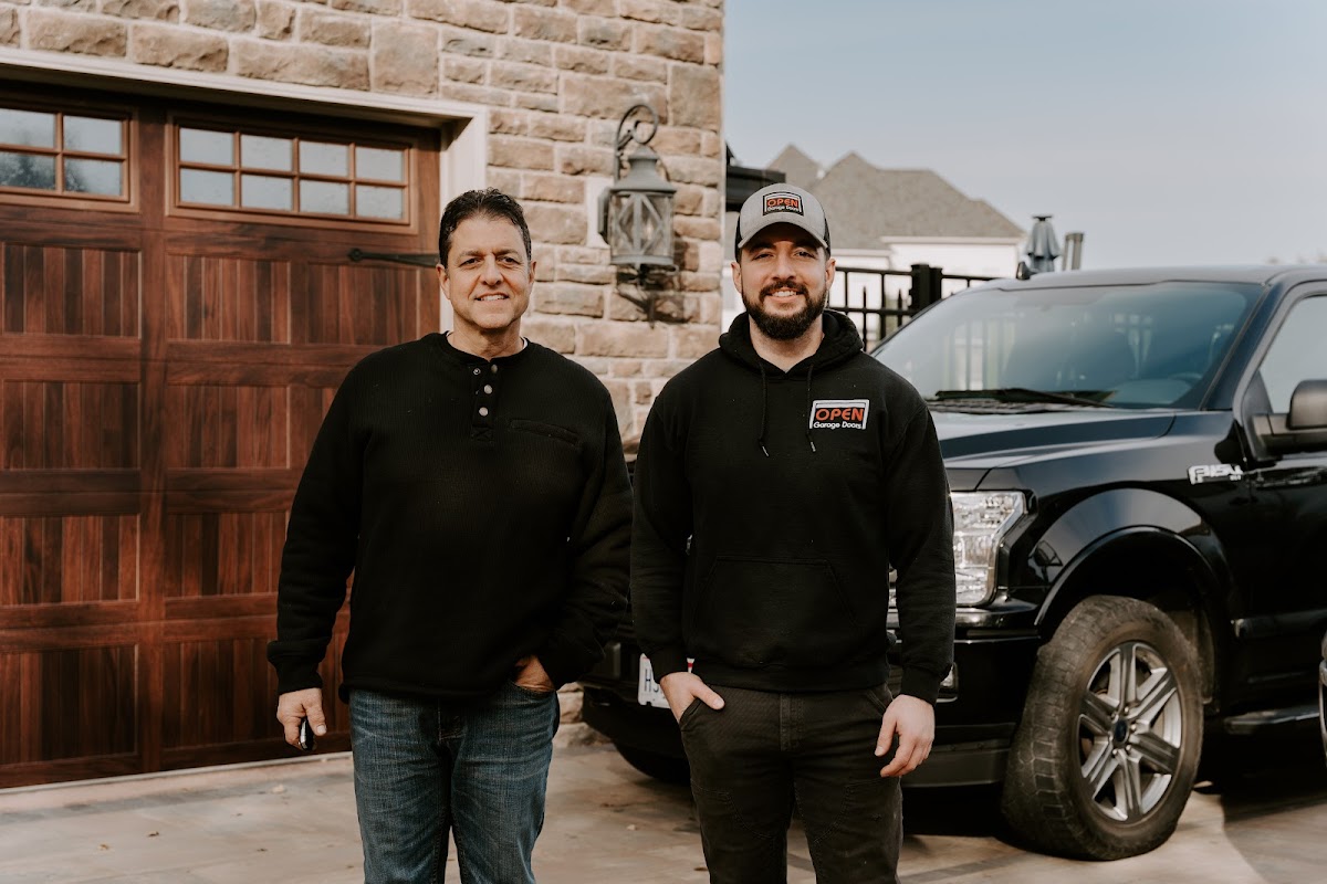 Open Garage Doors photo