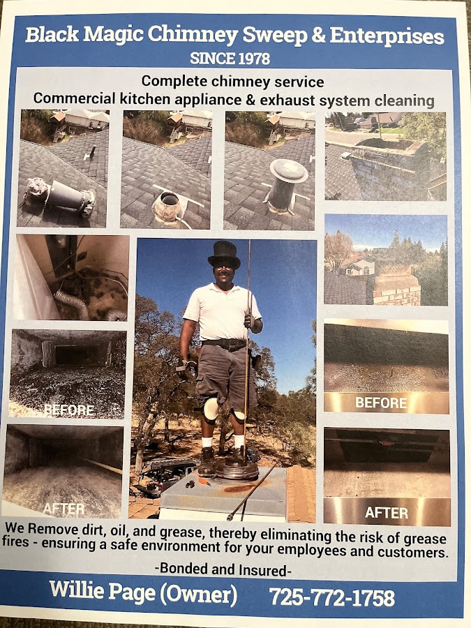 Black Magic Chimney Sweep & Enterprises photo