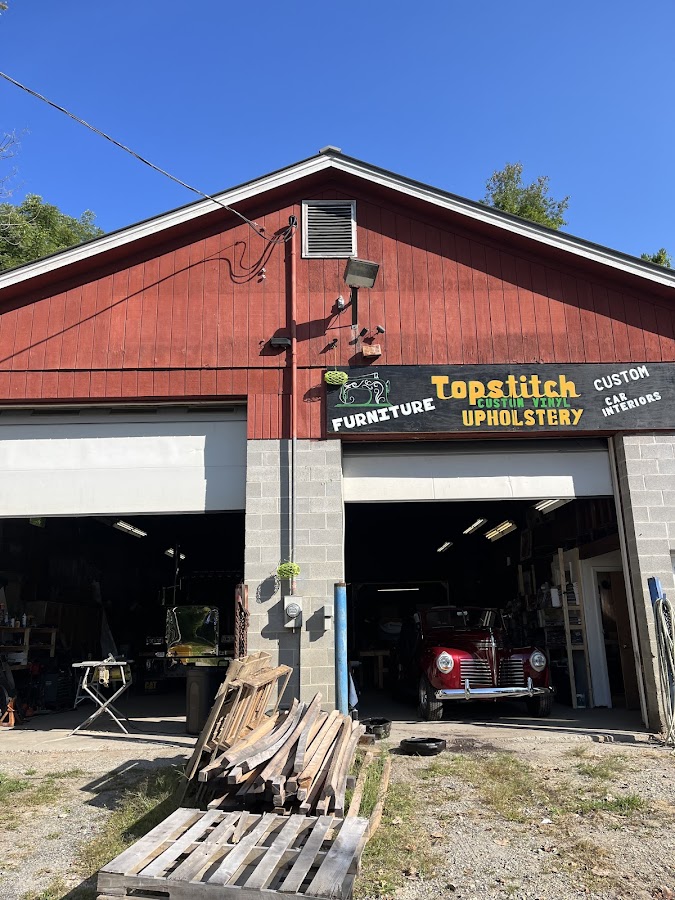 Topstitch custom vinyl upholstery Auto Repair photo