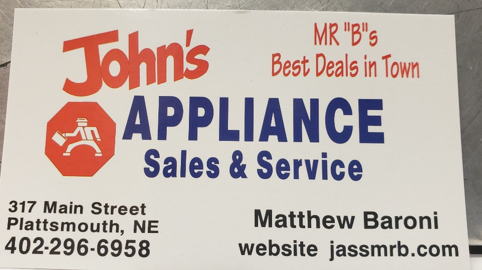 Johns Appliance Sales & Services - listing only, no online services offered!! Call gor assistance photo