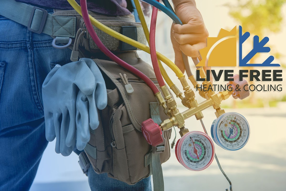 Live Free Heating Cooling Electric Plumber photo
