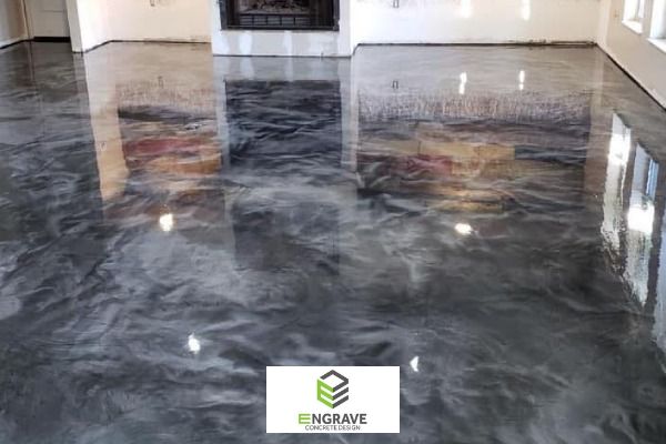 Engrave Concrete Design Professional Epoxy Flooring Contractor, Pavers Interlocking & Garage Floor Installer Auto Repair photo