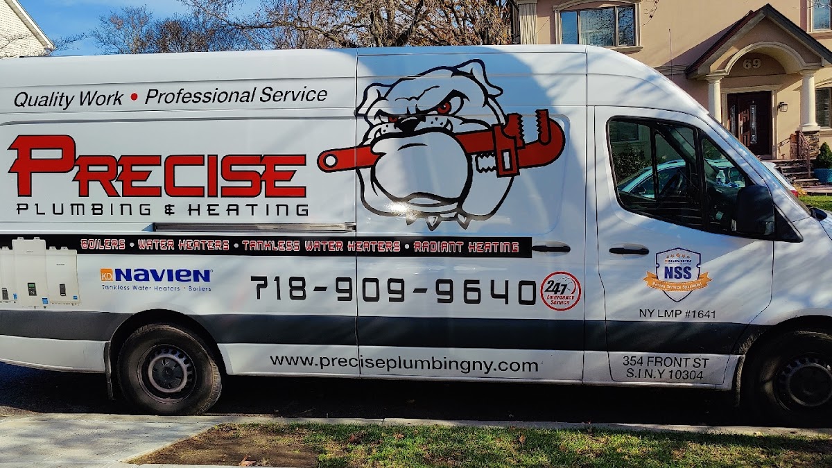 Business photo for Precise Plumbing & Heating in Staten Island, NY