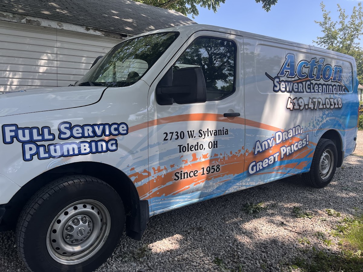 Business photo for Action Sewer And Drain Cleaning LLC in Toledo, OH