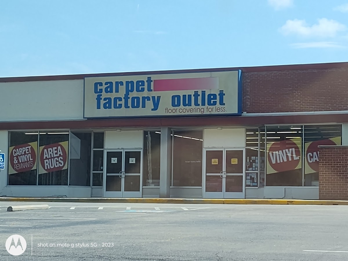 Business photo for Carpet Factory Outlet in Roanoke, VA