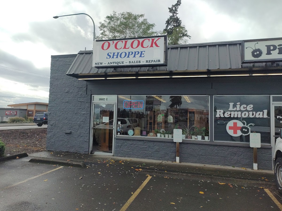Business photo for O'Clock Shoppe - Clock and Watch Repair in Vancouver, WA