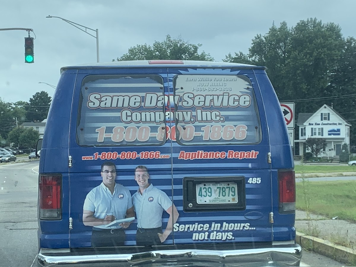 Business photo for Same Day Service Company Inc. in Salem, NH