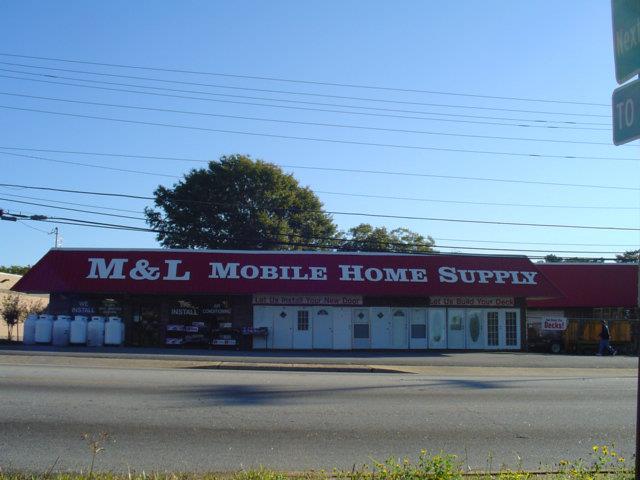 Business photo for M & L Mobile Home Supplies in Anderson, SC