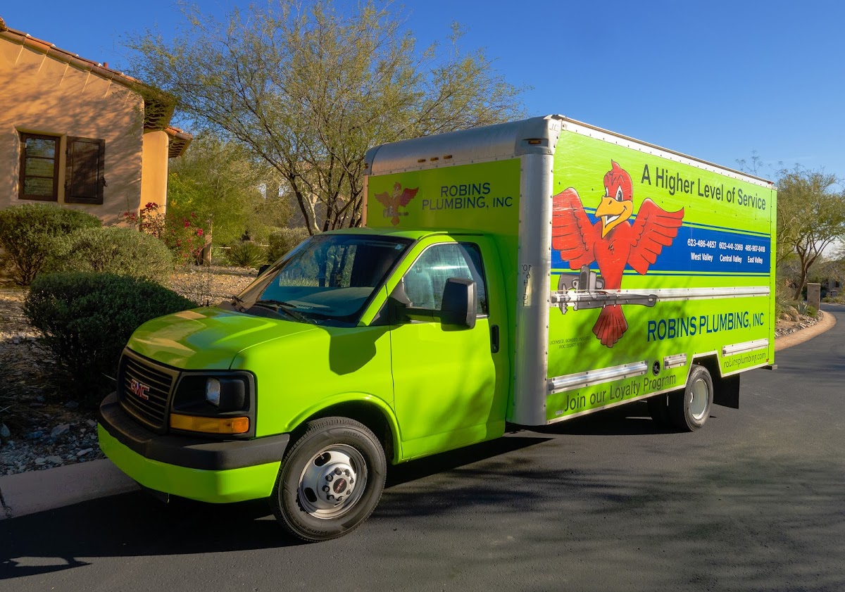Business photo for Robins Plumbing Inc in Glendale, AZ
