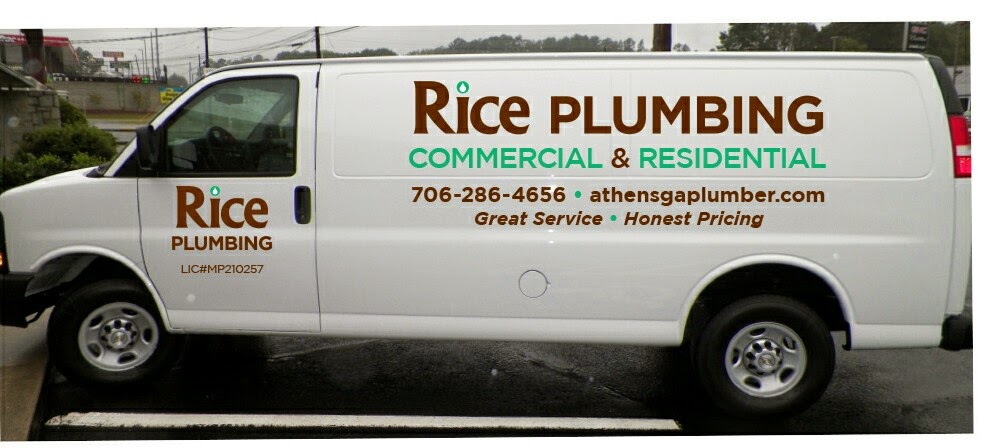 Business photo for Rice Plumbing in Athens, GA