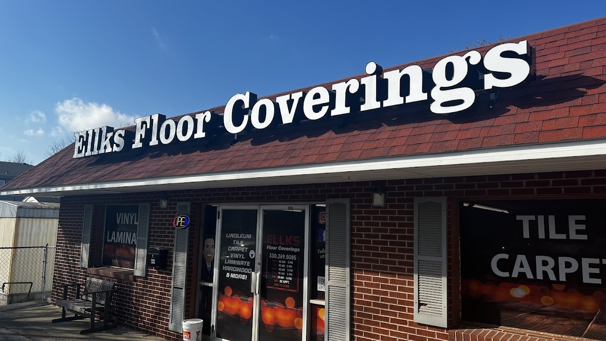 Business photo for Ellks Floor Coverings in Hubbard, OH