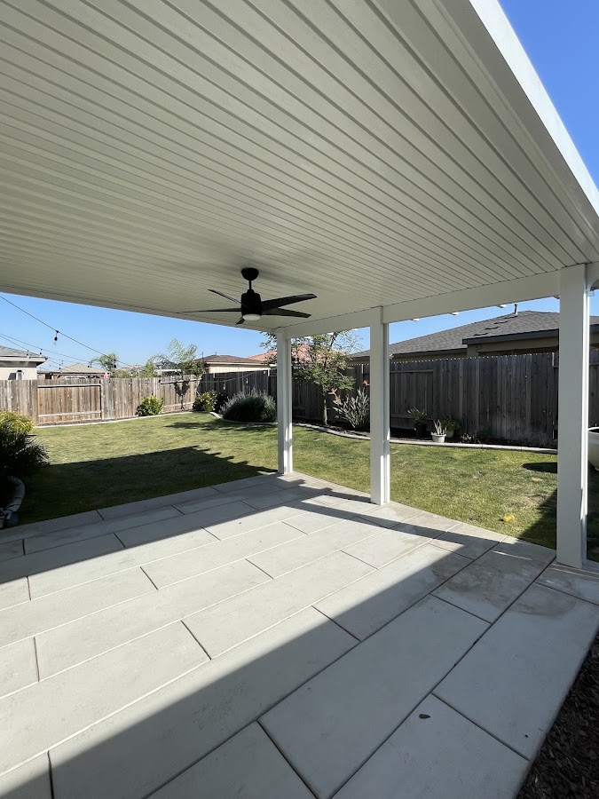 Quality Patio Covers & Seamless Rain Gutters Roofing Repair photo