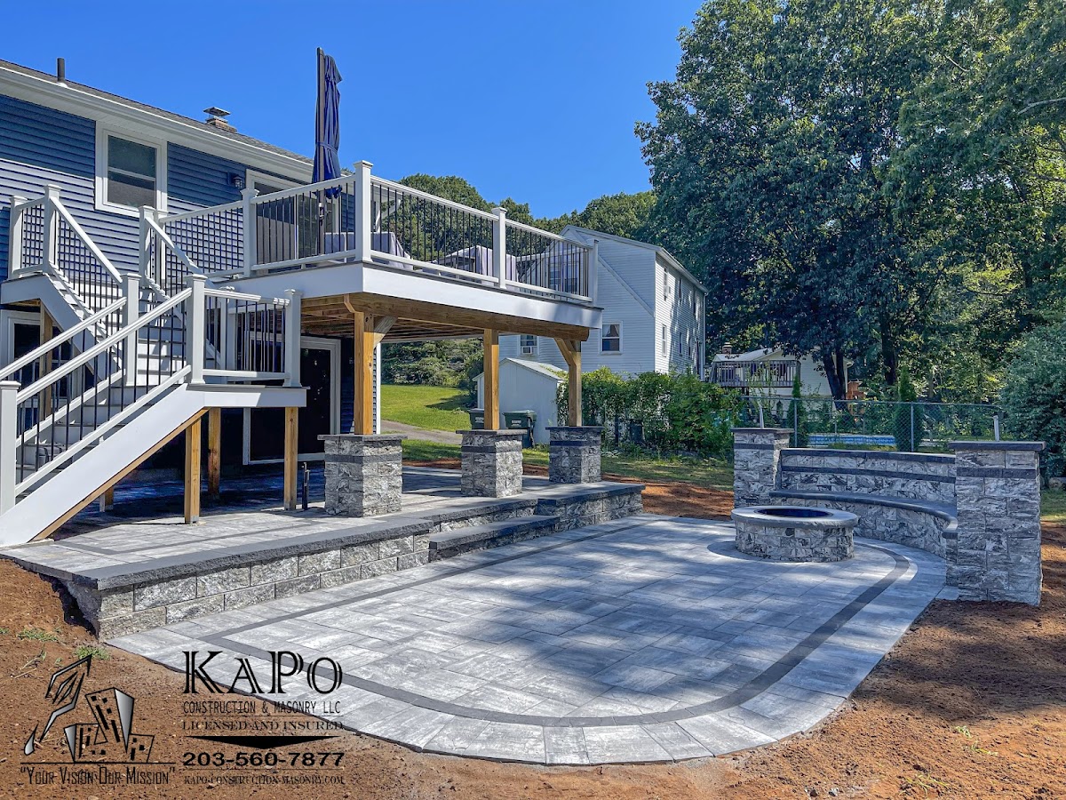 Business photo for KAPO Construction & Masonry in Wolcott, CT