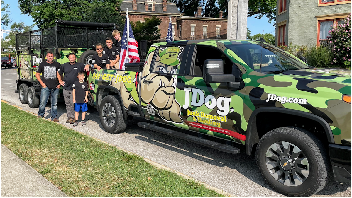 Business photo for JDog Junk Removal & Hauling Jeffersonville in Clarksville, IN