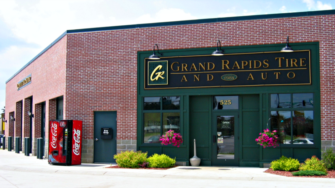 Business photo for Grand Rapids Tire & Auto in Grand Rapids, MN