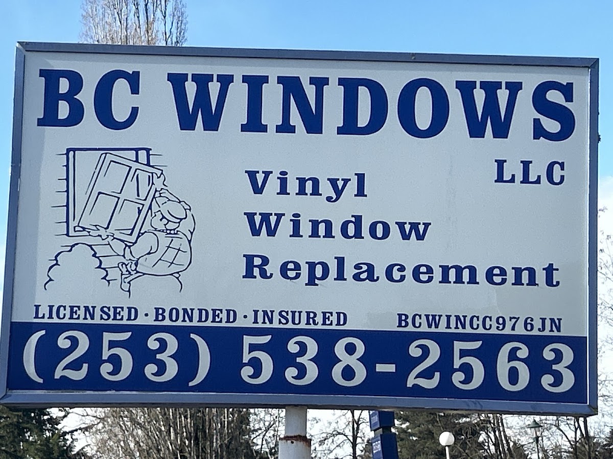 Business photo for B C Windows & General Contracting LLC in Tacoma, WA