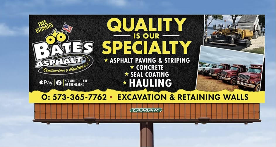 Business photo for Bates Asphalt Construction & Hauling in Eldon, MO