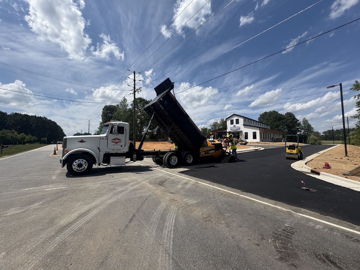Business photo for Calvin Ray Paving Contractor Inc. in Wake Forest, NC