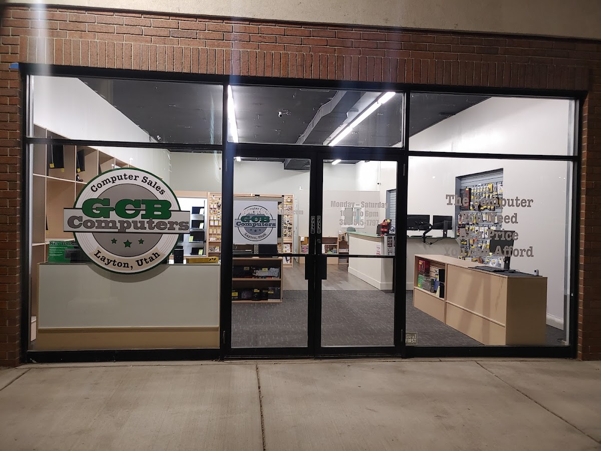 Business photo for GCB Computers in Layton, UT