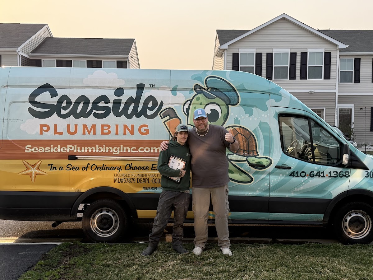 Business photo for Seaside Plumbing Inc. in Bishopville, MD