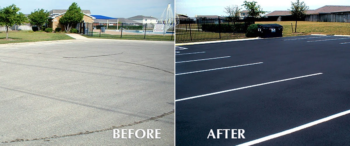 Business photo for D&D Black Rain Seal Coating/line striping llc in Oak Grove, KY