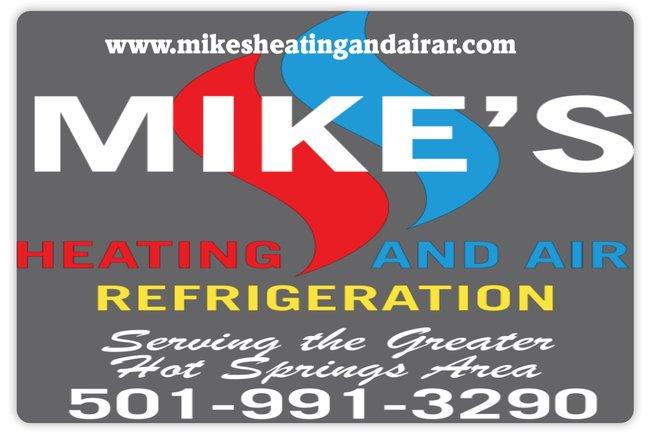 Business photo for Mike's Heating, Air and Refrigeration in Hot Springs, AR